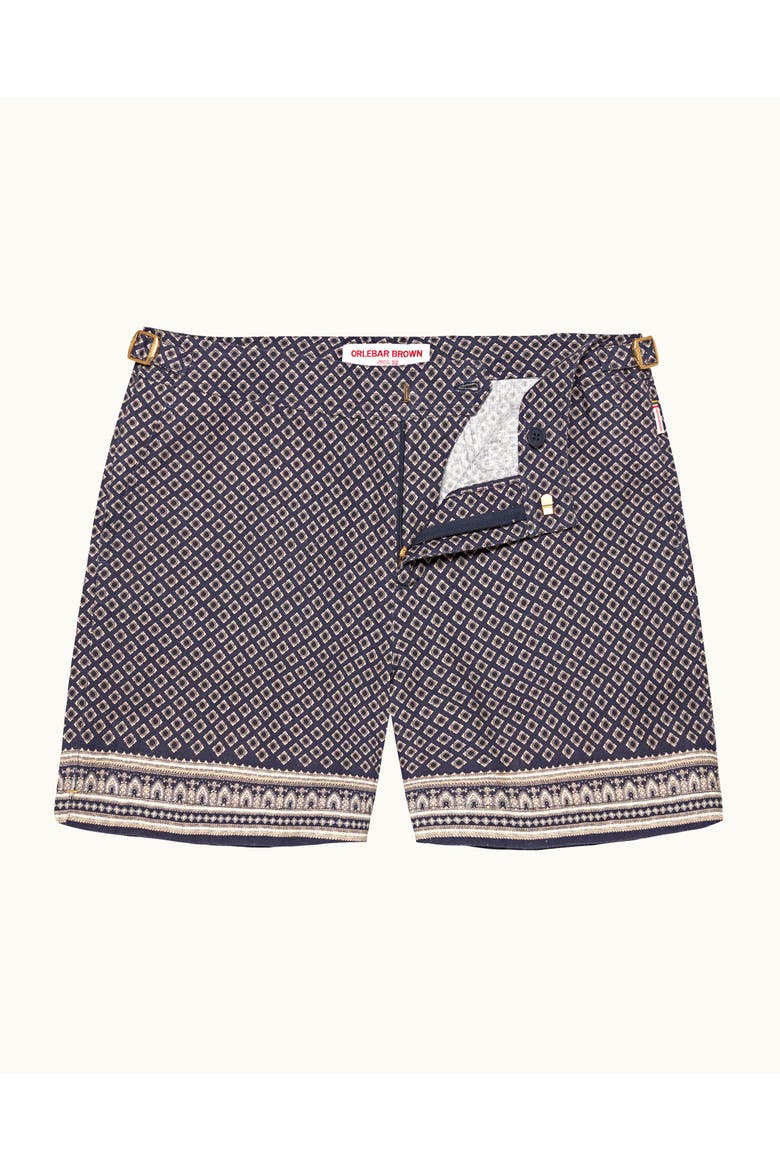 Bulldog Short Tailored-Fit Shorts, Alternate, color, NIGHT IRIS