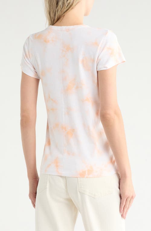 Rag & Bone Tie Dye Cotton T-shirt In Neutral