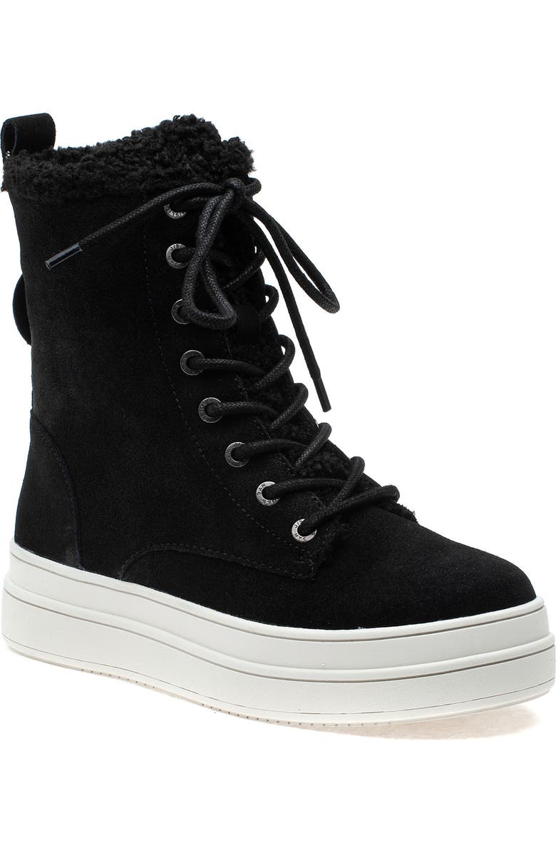 JSlides Torrie Water Resistant Platform Boot, Main, color,