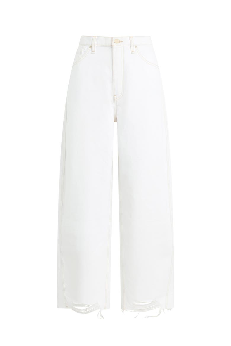 Bailey Relaxed Barrel Jean, Alternate, color, White