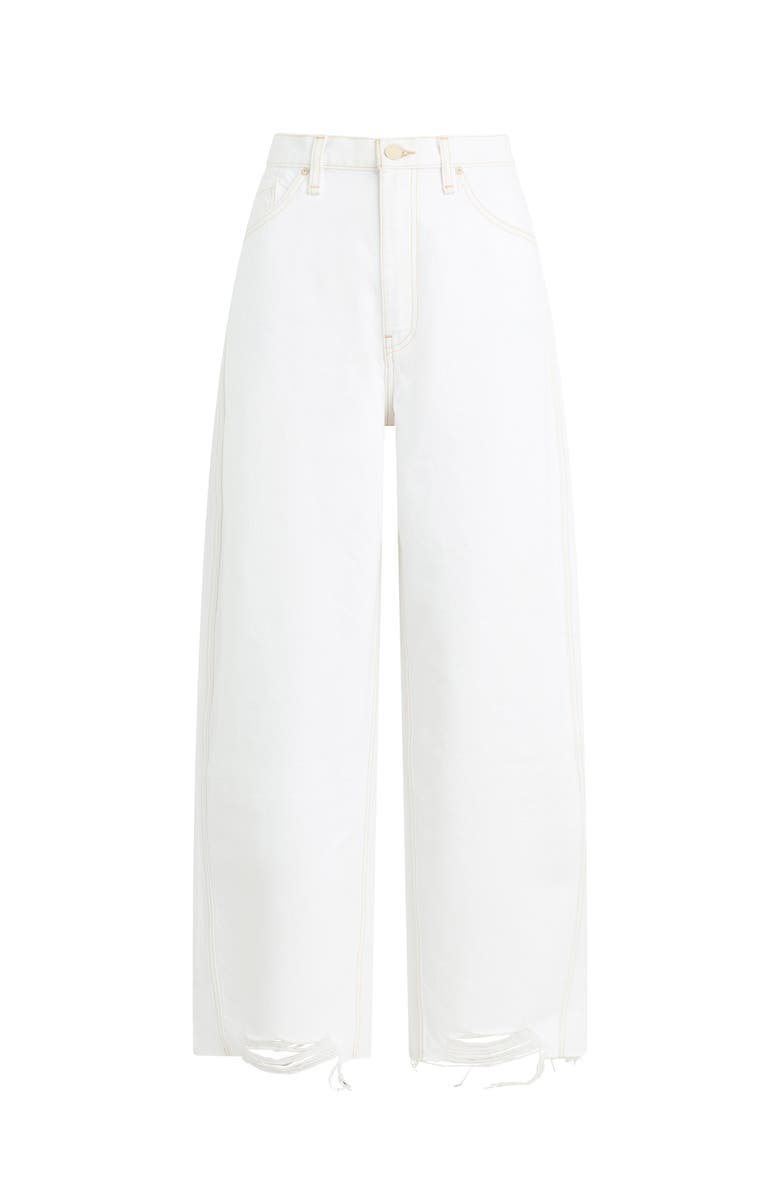 Hudson Jeans Bailey Relaxed Barrel Jean, Alternate, color, White