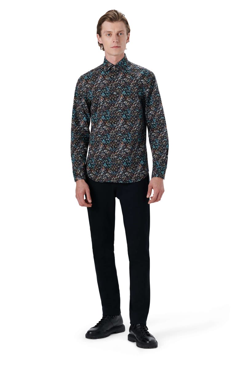 Bugatchi Classic Fit Button-Up Shirt, Alternate, color, 