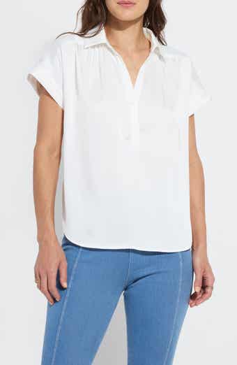 Lysse Amaya Short Sleeve Knit & Woven Shirt