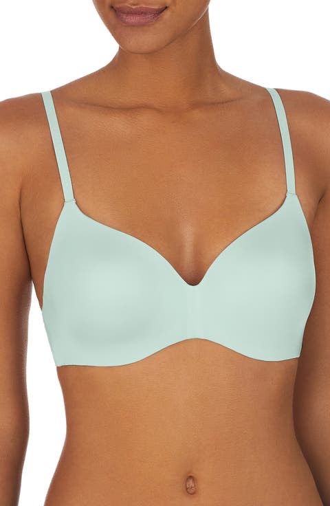 DKNY Women's LACE Comfort Wireless Bra, Black, S at Amazon