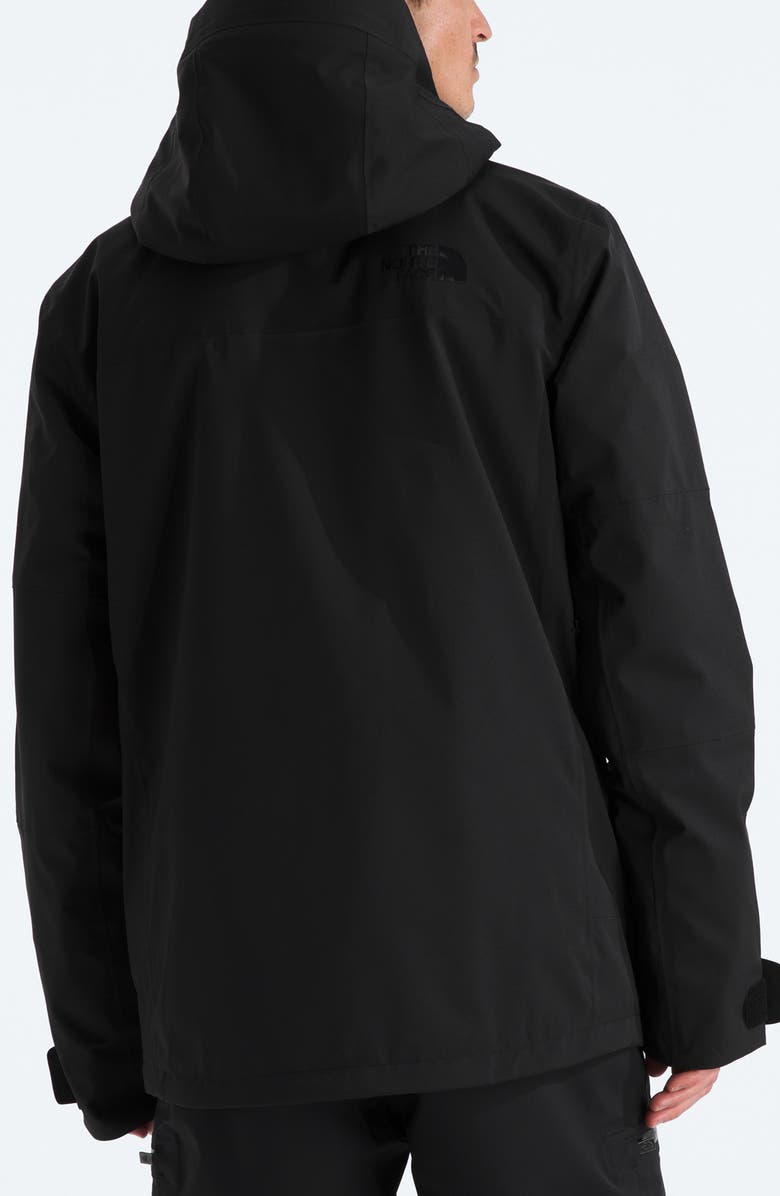The North Face Chakal Waterproof Hooded Jacket, Alternate, color, Tnf Black/ Tnf Black