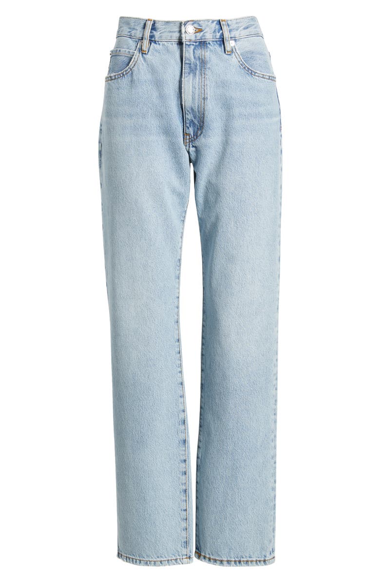 FRAME The Staple High Waist Straight Leg Jeans, Alternate, color,