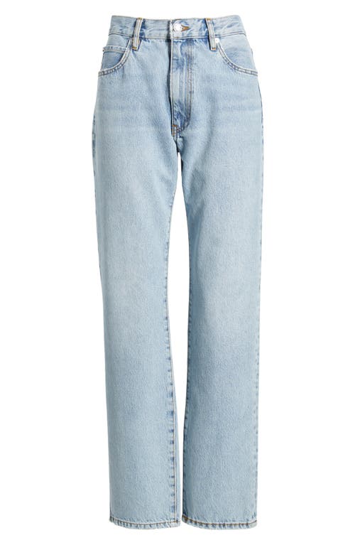 Frame The Staple High Waist Straight Leg Jeans In Outlaw