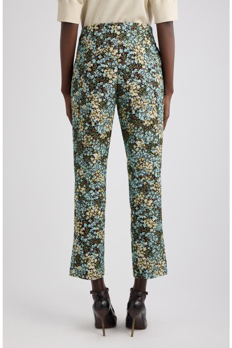Posy Floral Motif Ankle Pants, Alternate, color, SKY