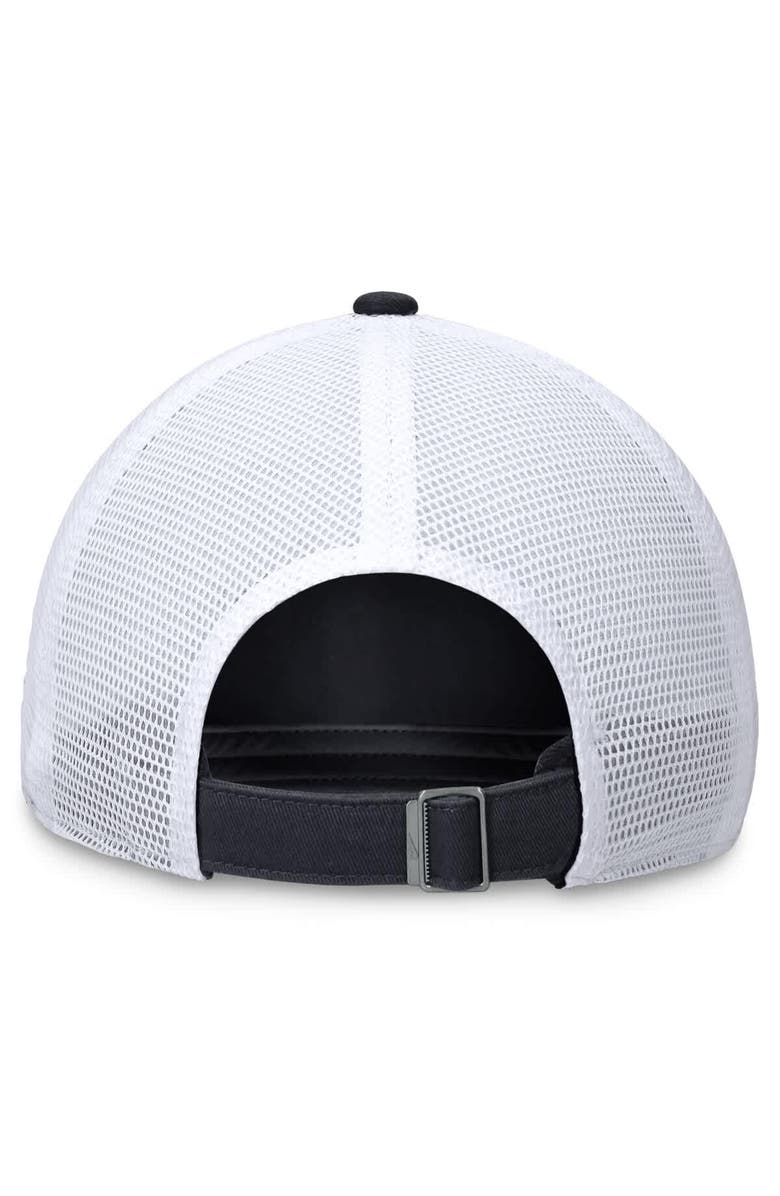 Nike Men's Nike Navy Minnesota Twins Wordmark Adjustable Trucker Hat, Alternate, color, Navy