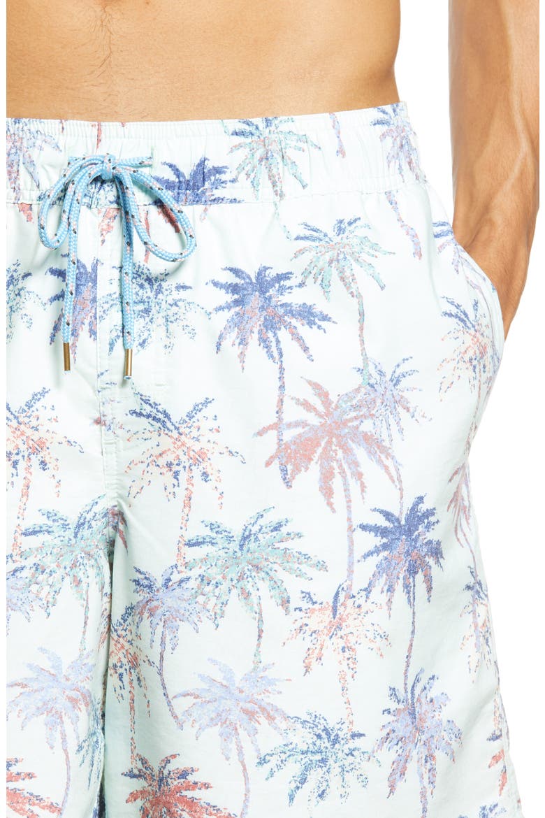 Kian Palm Pride Tree Swim Trunks, Alternate, color, PALM PRIDE