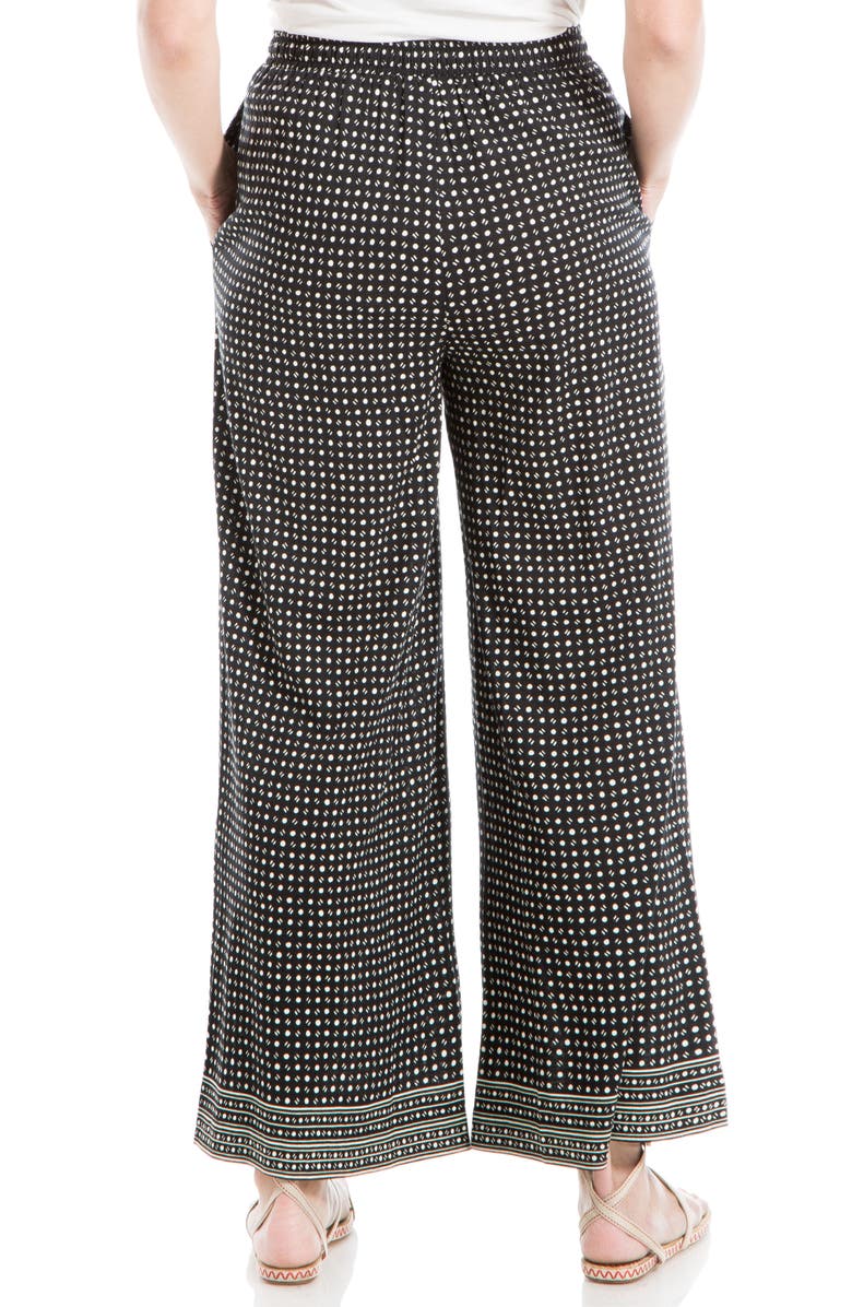 MAX STUDIO Drawstring Wide Leg Pants, Alternate, color,