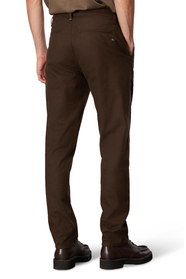 Standard Cotton Blend Flannel Chinos, Alternate, color, ARMY