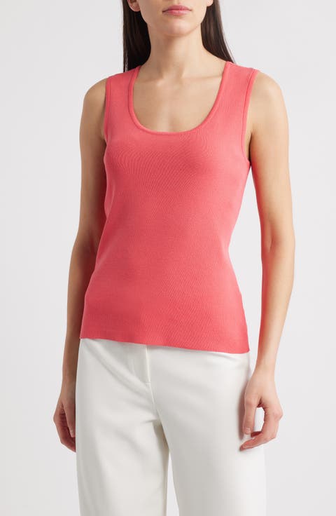 Scoop Neck Sweater Tank (Petite)