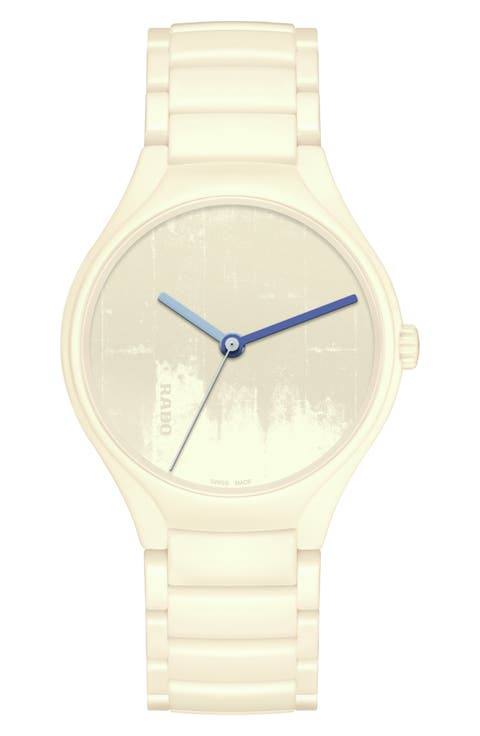 True Round High-Tech Ceramic Watch, 40mm