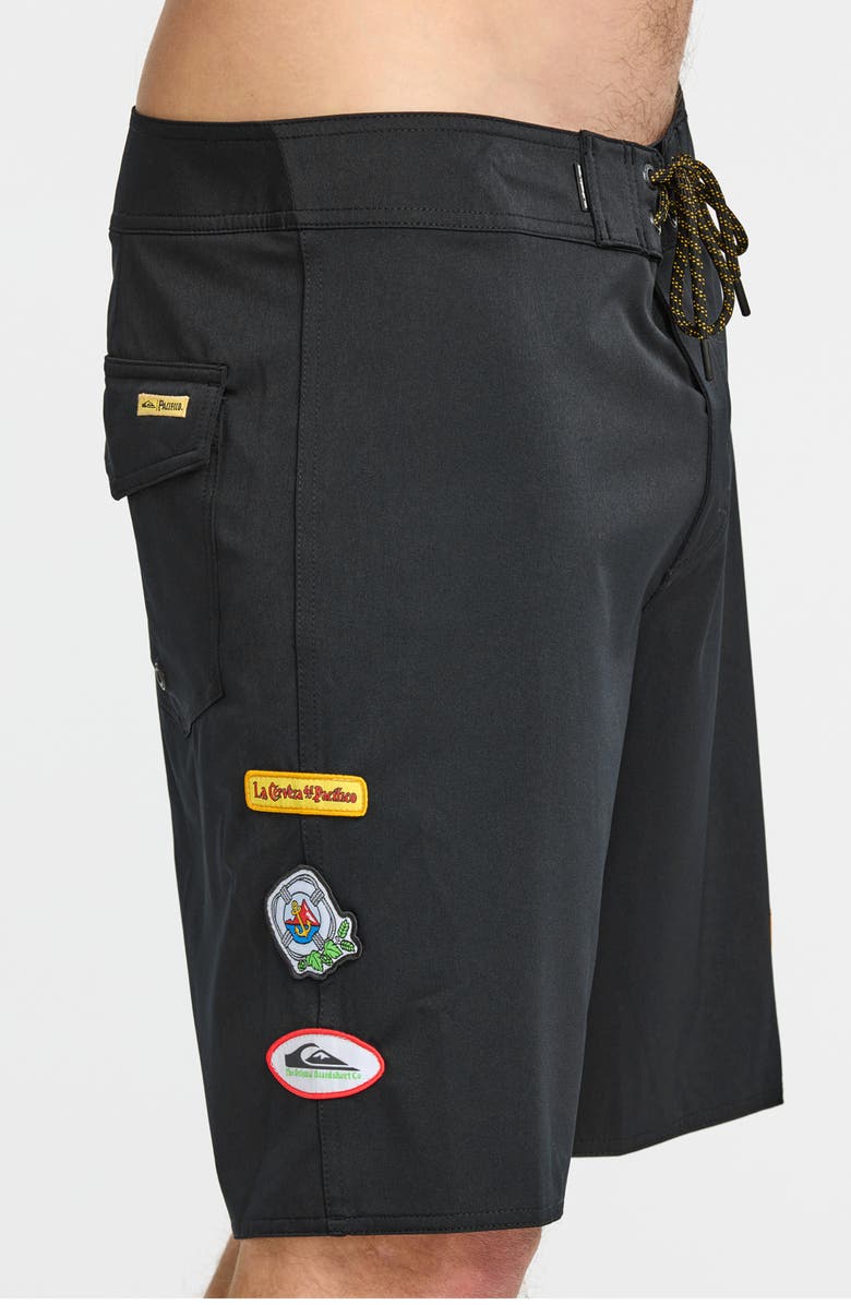 Quiksilver x Pacifico Board Shorts, Alternate, color, Black