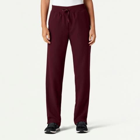 Xenos Women's 5-Pocket Classic Mid-Rise Scrub Pant