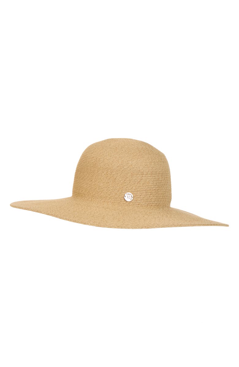 Bruno Magli Packable Floppy Brim Sun Hat, Alternate, color, Natural