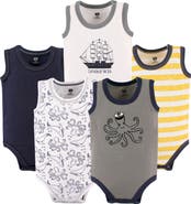 Hudson Baby Soft Cotton Sleeveless Bodysuits