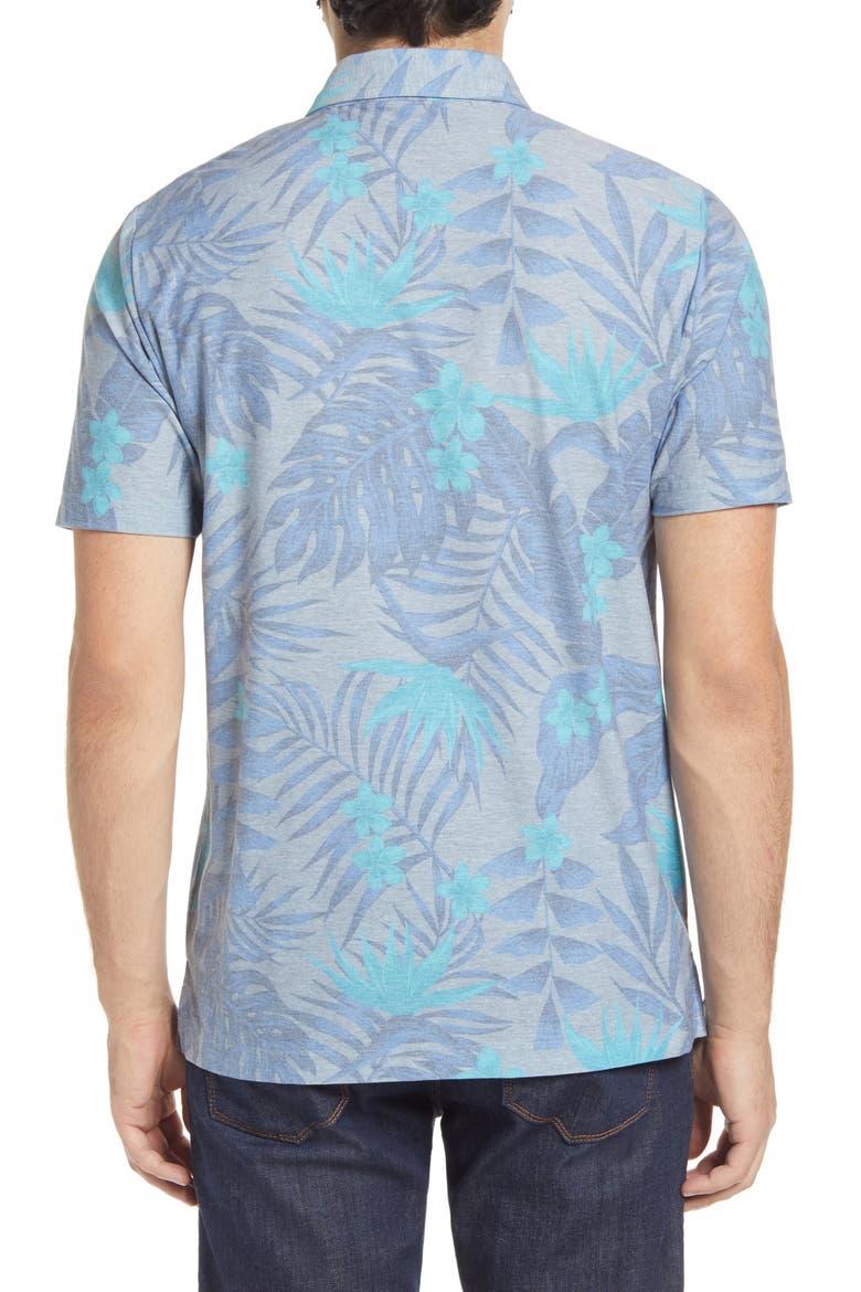 Break The Bank Slim Fit Polo, Alternate, color, HEATHER GREY