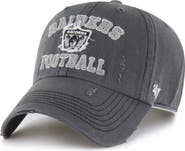 '47 Men's '47 Charcoal Las Vegas Raiders Seymoore Clean Up Adjustable Hat