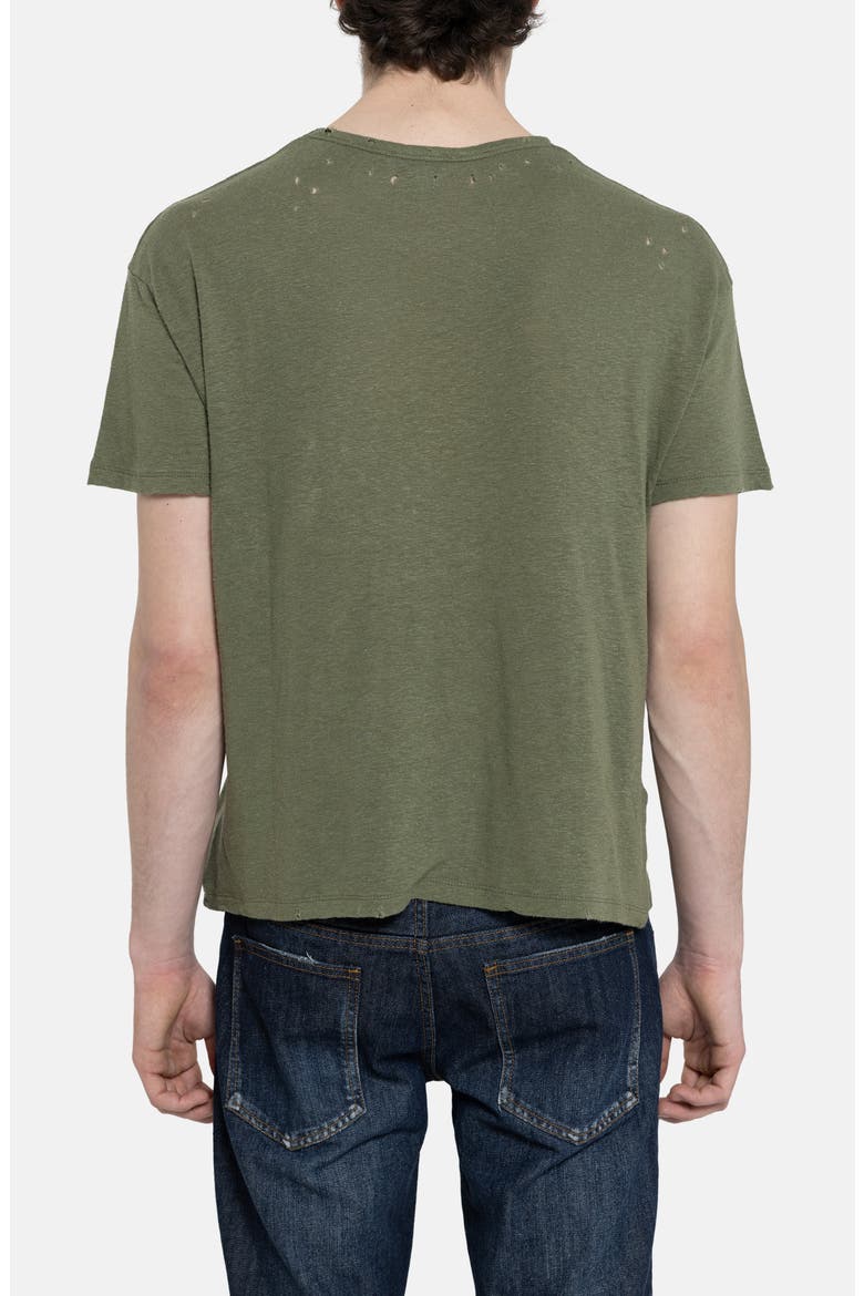 Star Faded Sun Cotton Graphic T-Shirt, Alternate, color, KHAKI