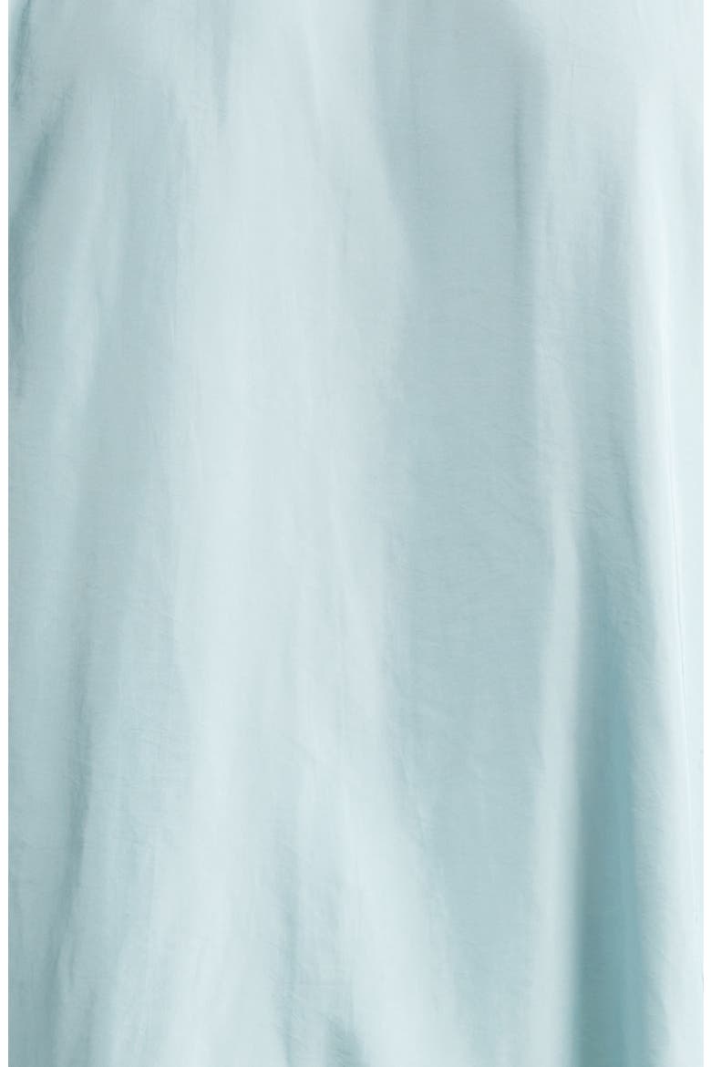 Curbank Colorblock Ladder Stitch Satin Camp Shirt, Alternate, color, LIGHT BLUE 514
