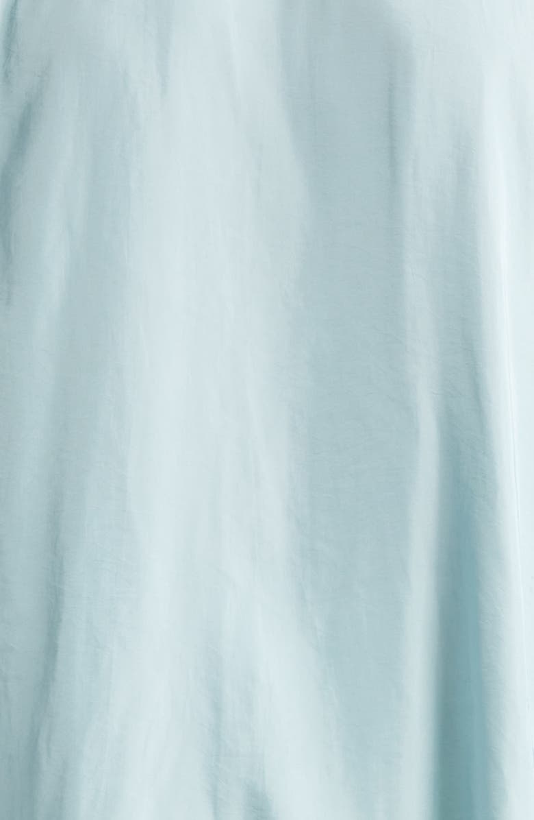 Dries Van Noten Curbank Colorblock Ladder Stitch Satin Camp Shirt, Alternate, color, 