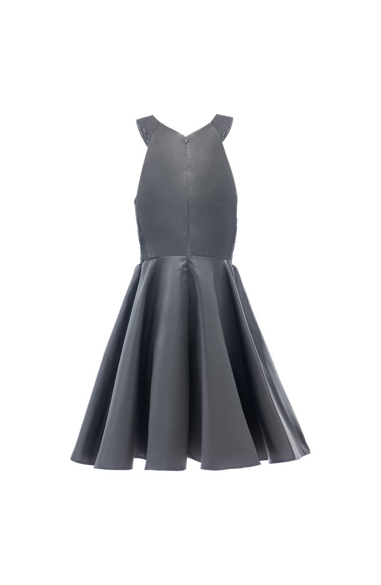 Tulleen Cardona Dress, Alternate, color, Grey