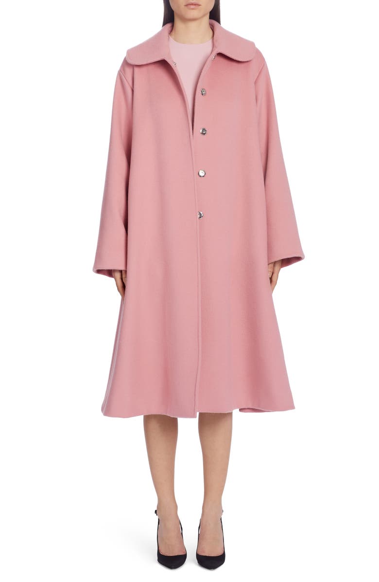 Dolce&Gabbana Stretch Cady A-Line Dress, Alternate, color, 