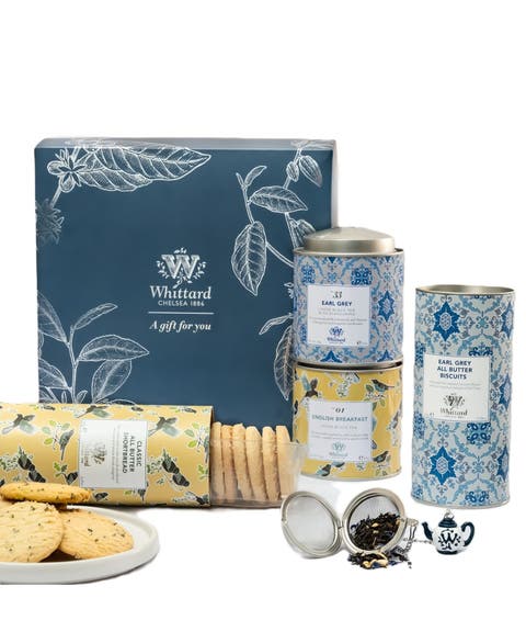 British Tea, Biscuits And Infuser Gift Box