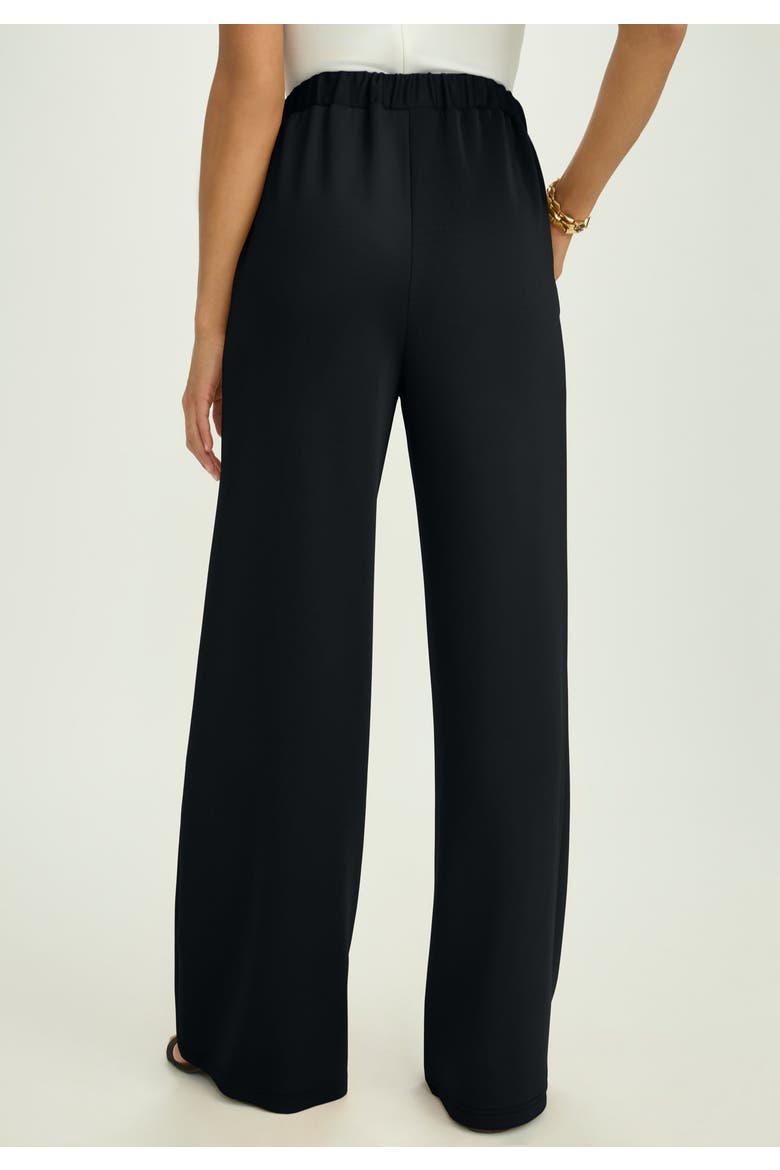 Perfectease Wide Leg Pant, Alternate, color, BLACK