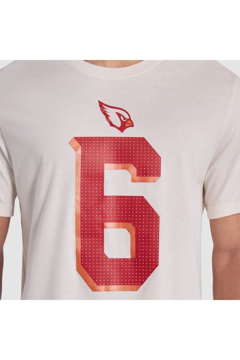 Men's Nike James Conner Natural Arizona Cardinals 2025 Rivalries Collection Player Name & Number T-Shirt, Alternate, color, Natural