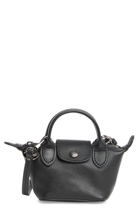 Le Pliage Cuir Nano Crossbody Bag