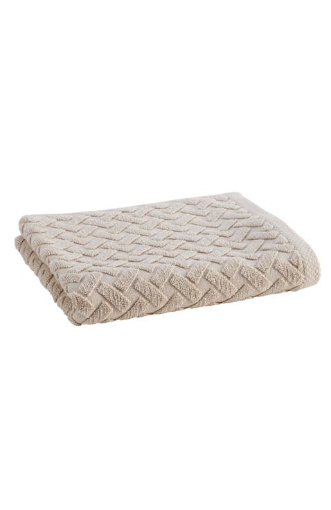 Trellis Textured Cotton Rayon Fibre Blend Soft Hand Towels