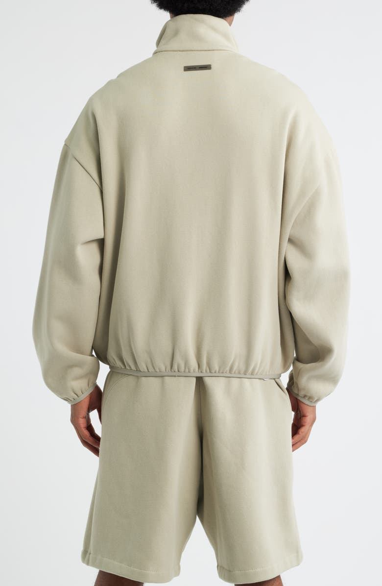 Fear of God Essentials Modern Fit Fleece Track Jacket, Alternate, color,