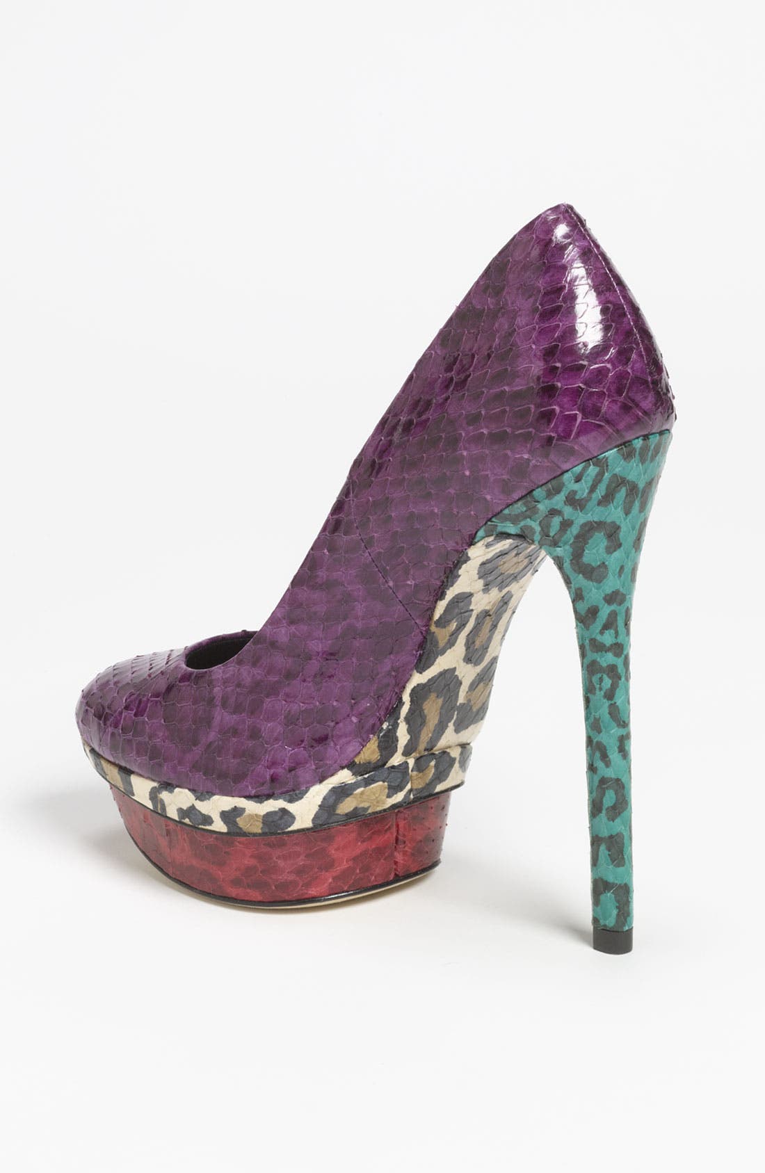 'Fontanne' Pump, Alternate, color, PURPLE/ MULTI