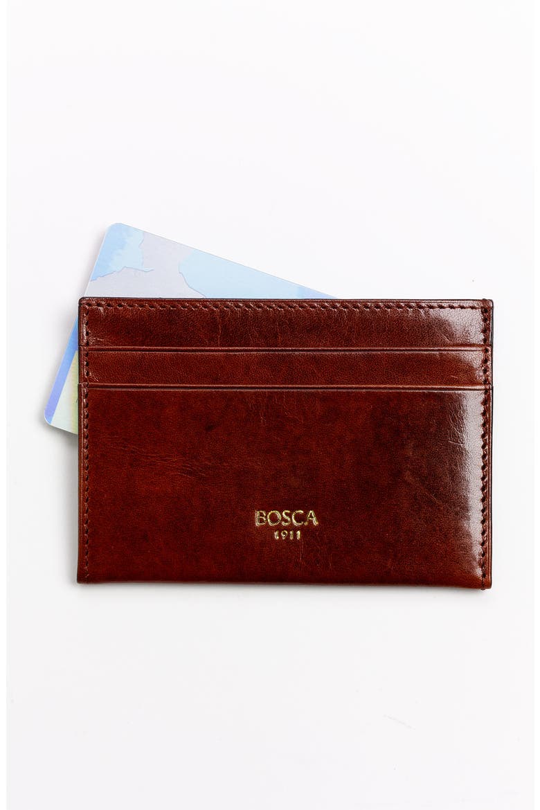Old Leather Weekend Wallet, Main, color, COGNAC