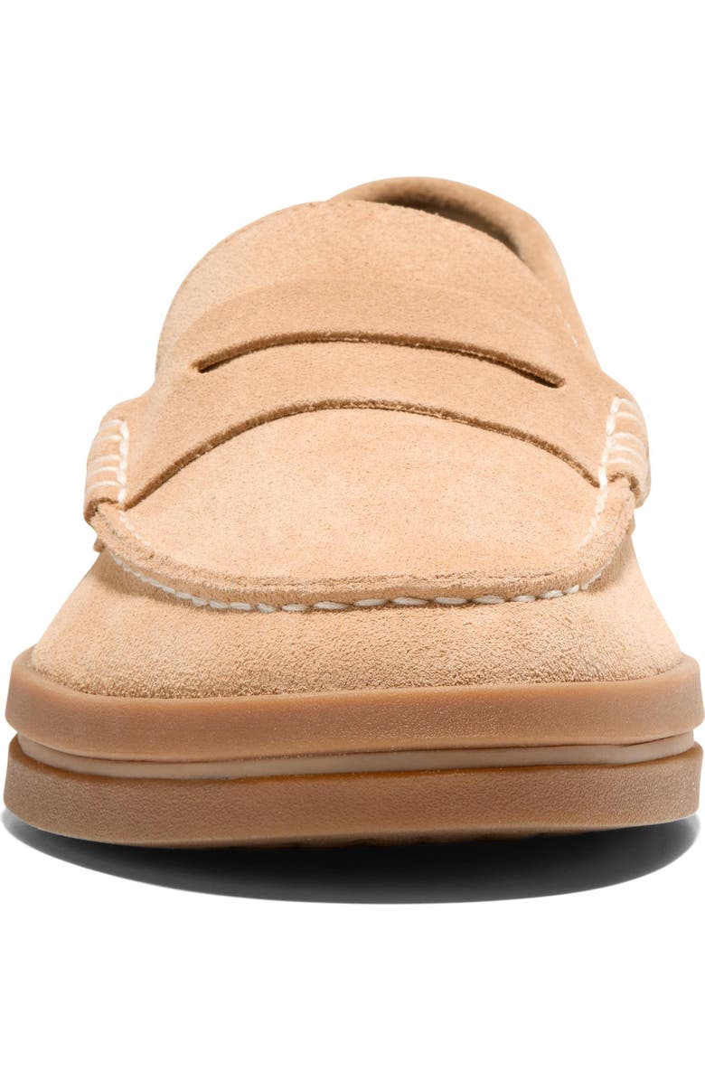Cole Haan Pinch Long Weekend Penny Loafer, Alternate, color, Ch Buckwheat Suede / Gum