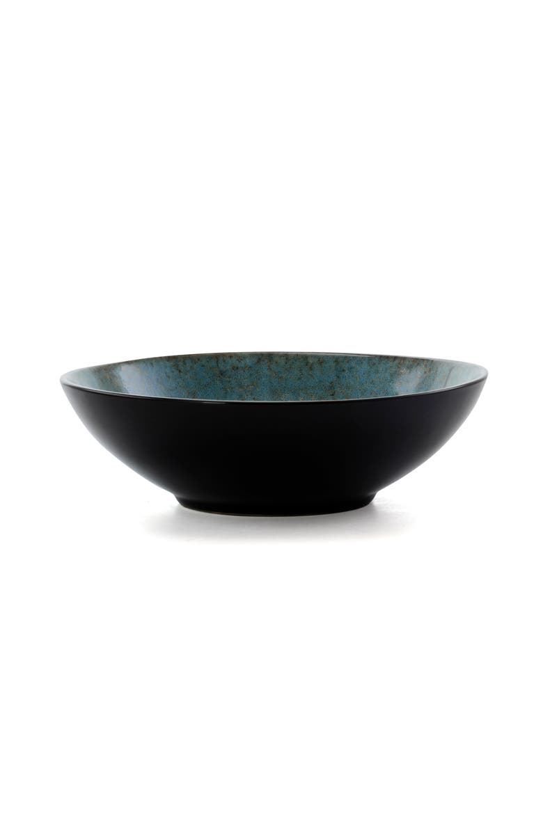 Floral Accents 16 Piece Dinnerware Set, Alternate, color, Blue