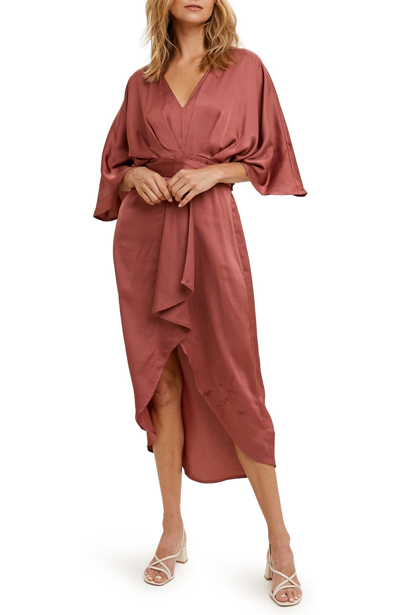 Faux Wrap Dress - image 3