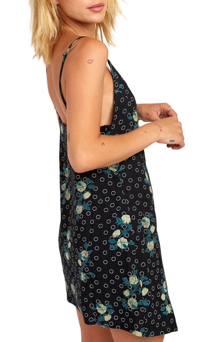 RVCA Aaron Printed Sleeveless Minidress, Alternate, color, 