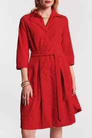 Frances Valentine Bellini Dress Waffle Weave