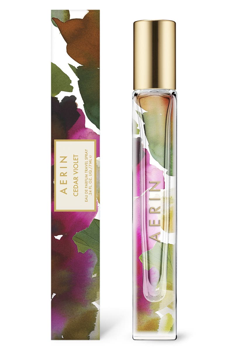 Estée Lauder AERIN Cedar Violet Eau de Parfum Travel Spray, Alternate, color, 