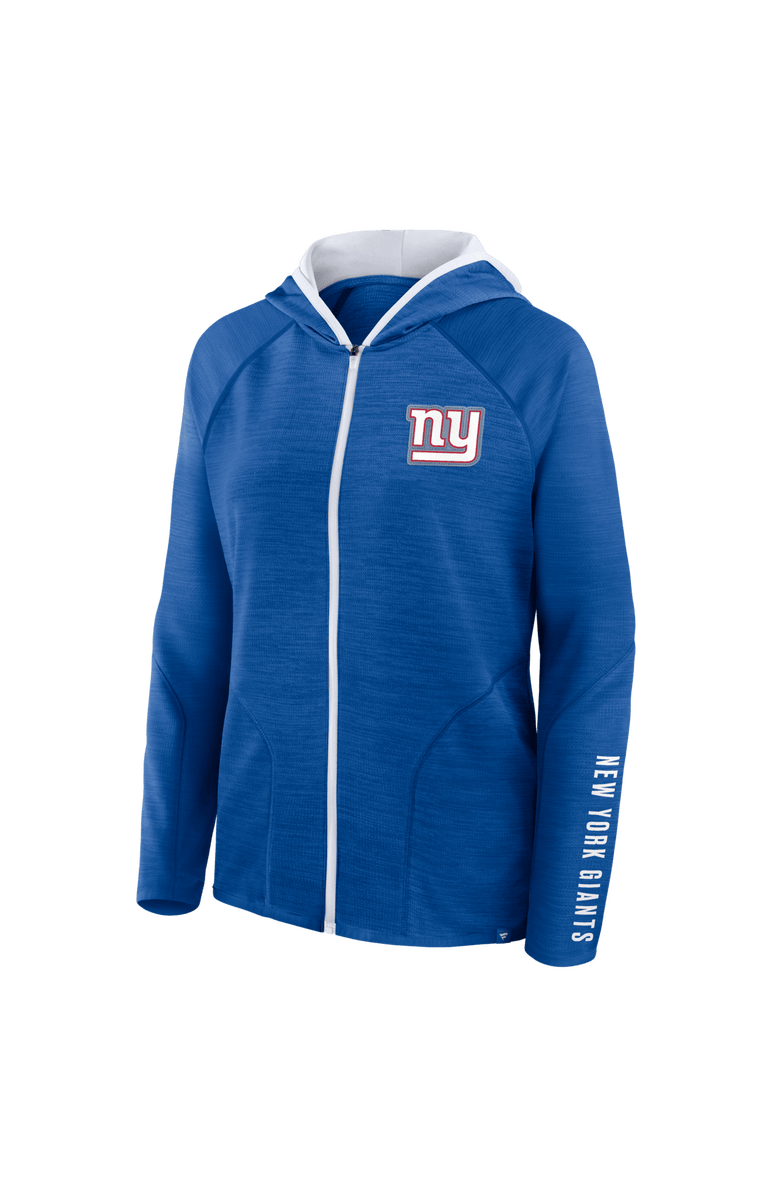 FANATICS Women's Fanatics Royal New York Giants Redzone End Around Pass Raglan Full-Zip Hoodie, Alternate, color, Royal