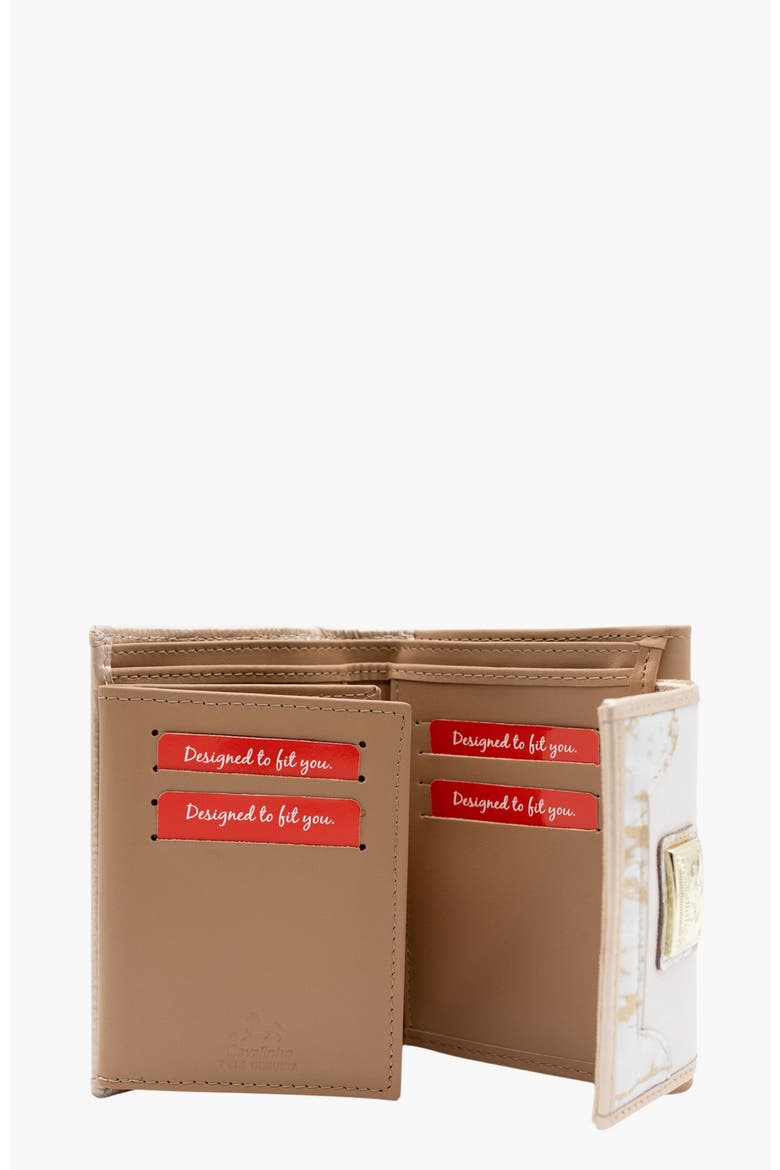 Mystic Wallet 203, Alternate, color, Beige / White