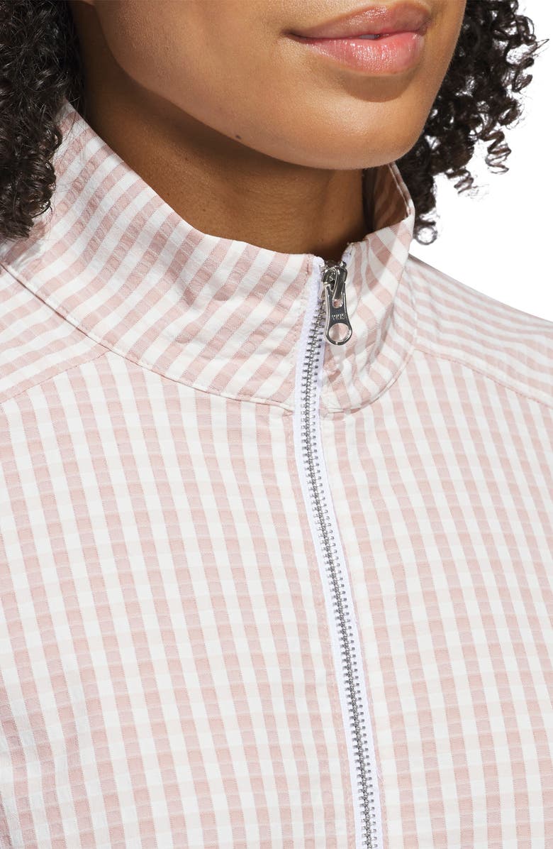 adidas Golf Ultimate365 Gingham Golf Jacket, Alternate, color, 