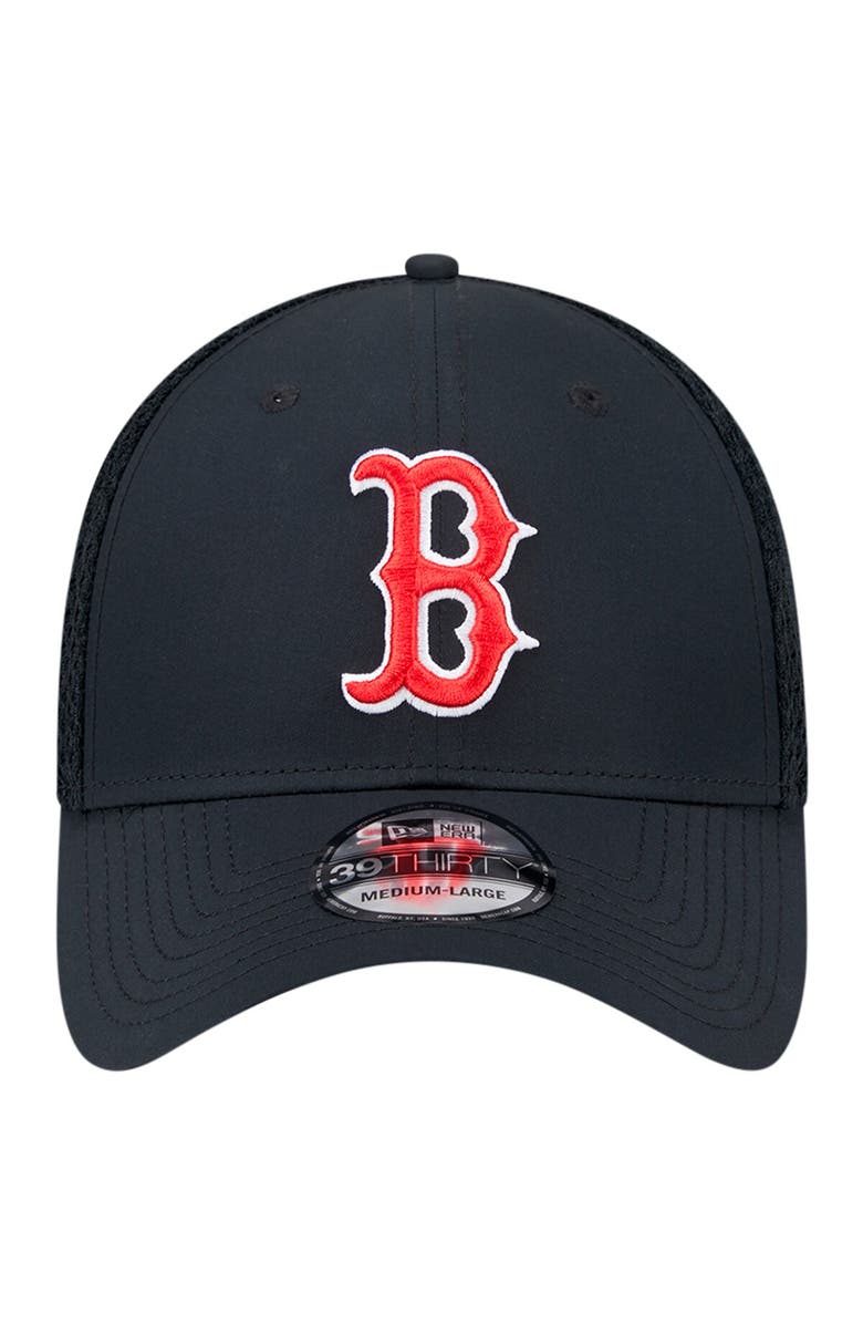 New Era Men's New Era Black Boston Red Sox Team Tone 39THIRTY Flex Hat, Alternate, color, 