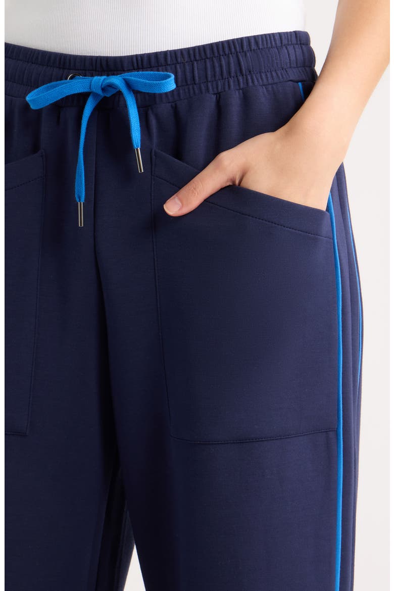 Pull On Wide Leg Track Pants, Alternate, color, EVENING BLUE/ PALACE BLUE