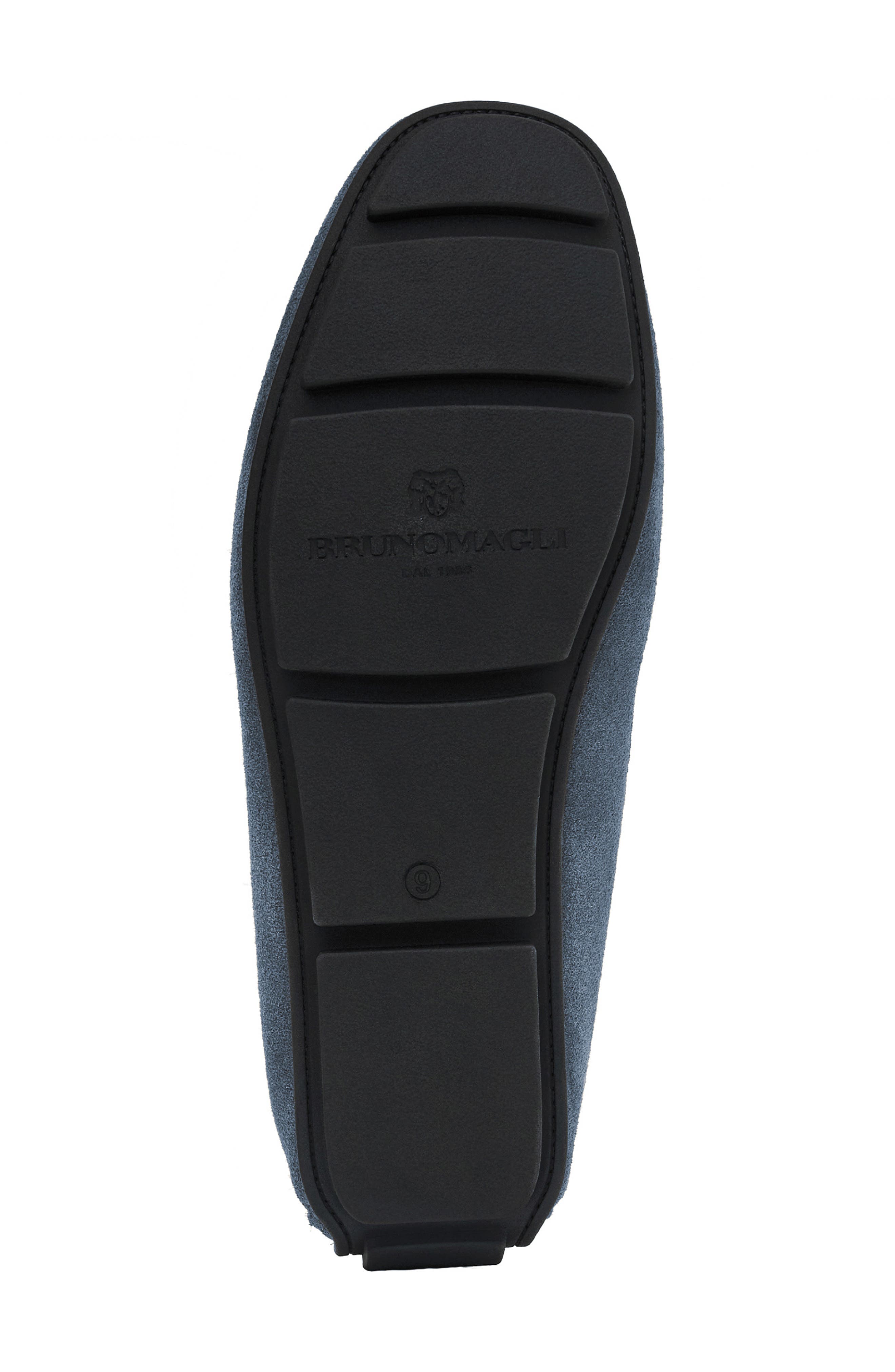 Teramo Bit Driving Loafer, Alternate, color, JEANS SUEDE