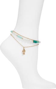 BP. Beaded Anklet